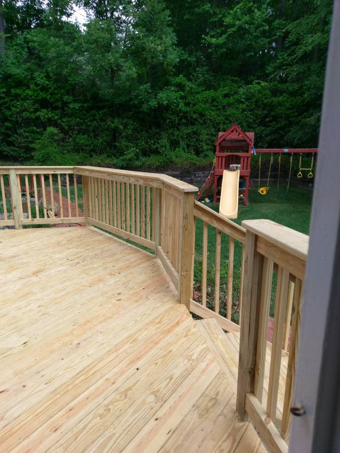 Deck remodel
